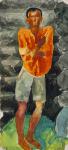Самохвалов А.Н. Мальчик в красной рубахе. Из серии «Ладога». 1925-1926